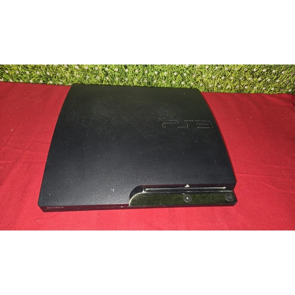 Sony PS3 Slim Console 120GB Black Model CECH-2001A PlayStation 3 Tested Works
